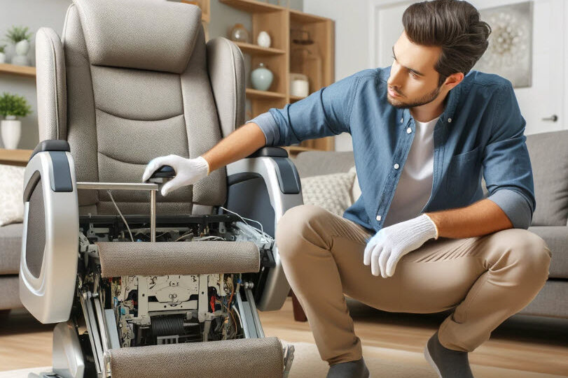 خدمات تعمیر مبل در محل