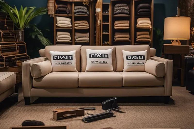 هزینه تعمیر مبل